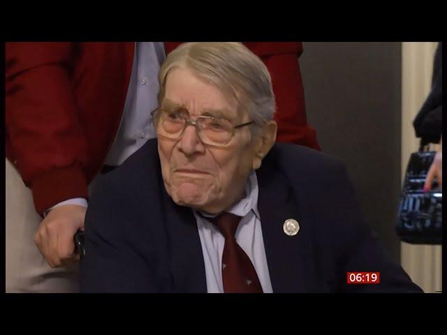 Bill Gladden (100) passes away (2*) (UK) - UK News - 25/April/2024