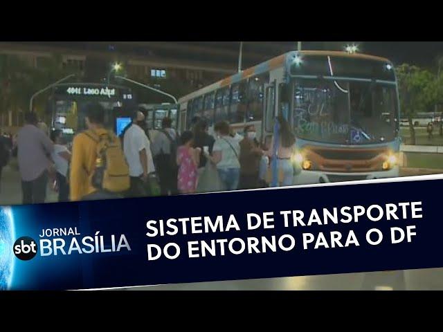 GDF passa a cuidar do transporte do Entorno | Jornal SBT Brasília 07/07/2021