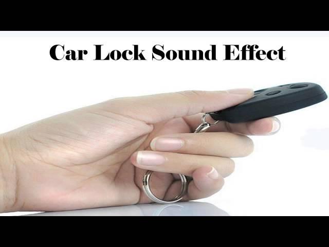 Car Lock Sound Effect