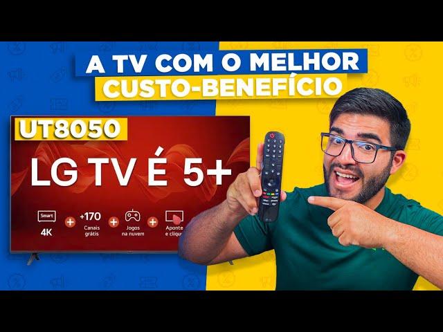 LG UT8050 - The Smart TV with 5 YEARS of UPDATES and the lowest price from LG BRAZIL (Unboxing an...