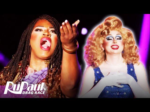 June Jambalaya & Maddy Morphosis Lip Sync To “I Love It” By Kylie Minogue  RuPaul’s Drag Race