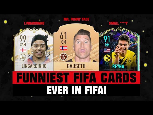 FUNNIEST FIFA CARDS EVER!  ft. Gauseth, Lingardinho & Reyna!