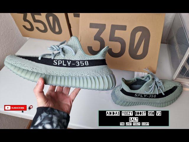 Yeezy Boost 350 Salt - On Feet and Check - 85%   The LAST Yeezy ever? 