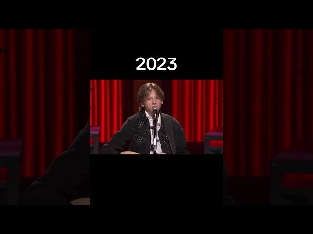 5 years later at the Grand Ole Opry...
