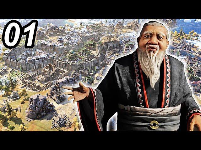 Civilization 7 - The PERFECT Start With Confucius - FULL GAME Walkthrough 4X Strategy Part 01