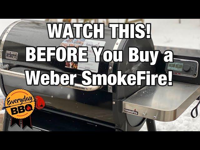 WATCH BEFORE YOU BUY! Weber SmokeFire Pellet Grill Review | Cold Hard TRUTH | Everyday BBQ