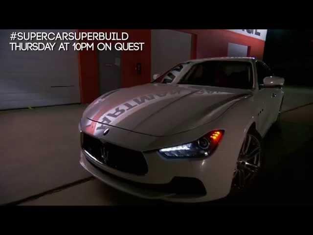 Supercar Superbuild Maserati Ghibli - Teaser