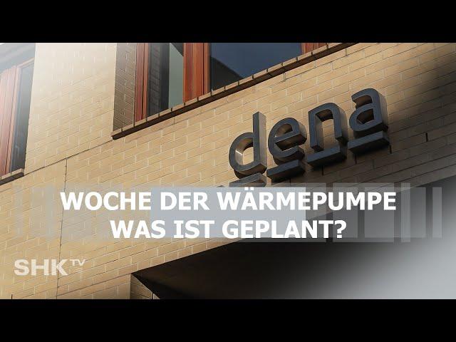 dena zur "Woche der Wärmepumpe" | SHK-TV Nachrichten