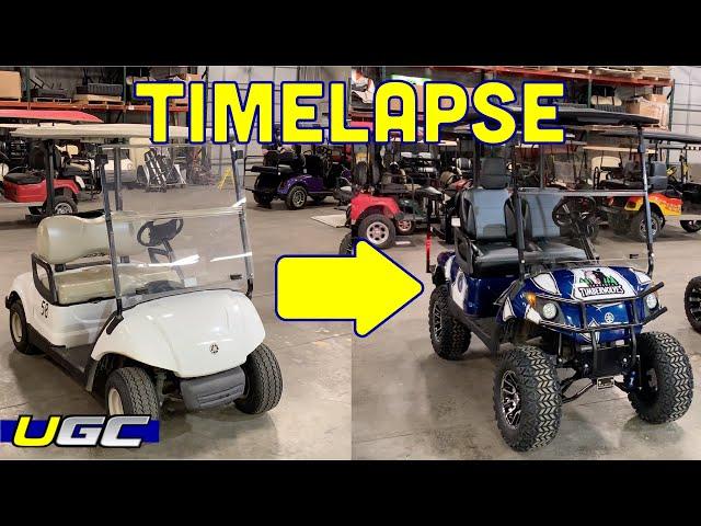 Timberwolves Golf Cart Build Timelapse | Ultimate Behind-the-Scenes