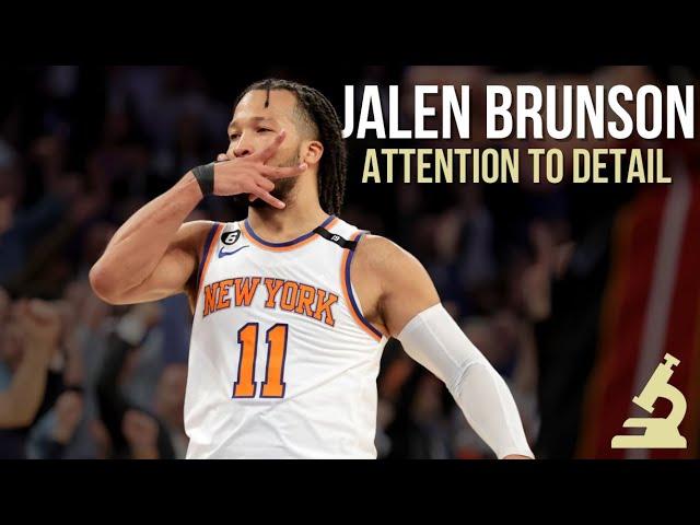 Attention to Detail: Jalen Brunson