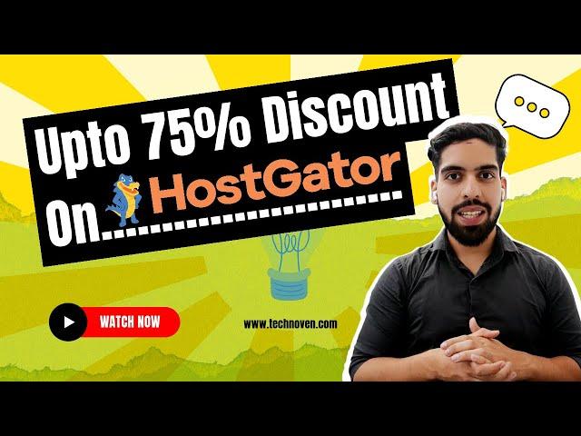  Hostgator Coupon Code: Get Upto 75% Off [100% Working]