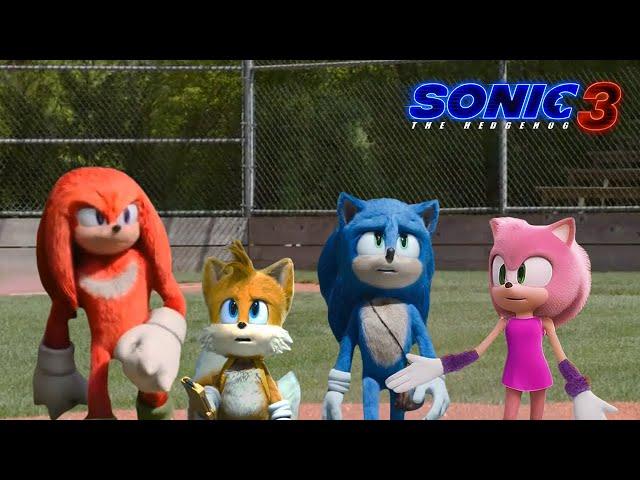 Sonic Asks Amy Rose to Join His Team | Sonamy Moments | Sonic The Hedgehog Movie