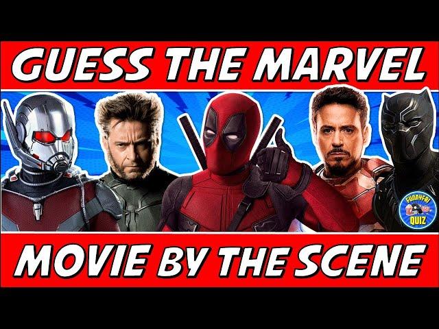 Guess the "MARVEL MOVIE BY THE SCENE" QUIZ! | CHALLENGE/ TRIVIA