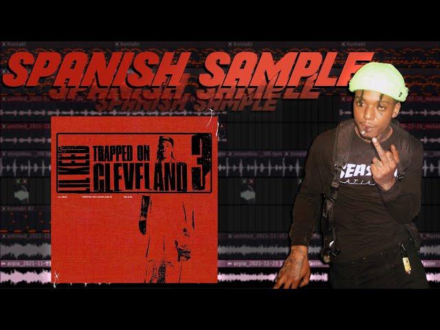 How Pyrex Whippa makes SPANISH Samples for Lil Keed & Gunna   (Trapped On Cleveland 3 Tutorial)