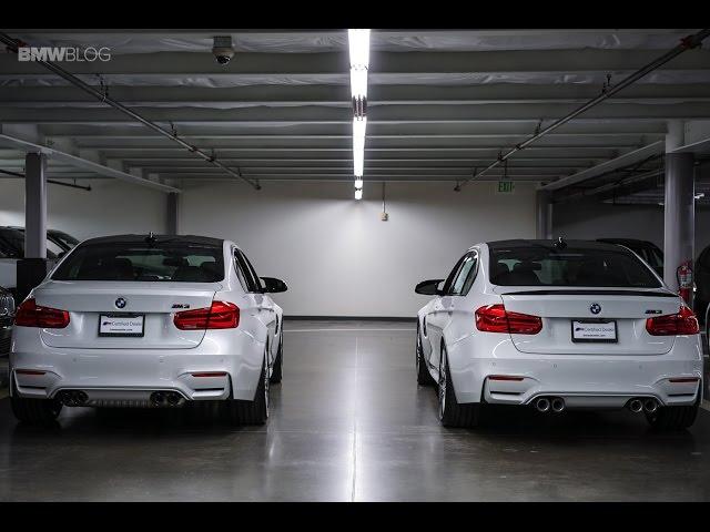 BMW M3 Competition Exhaust vs. M Performance Exhaust - Sound & Revs