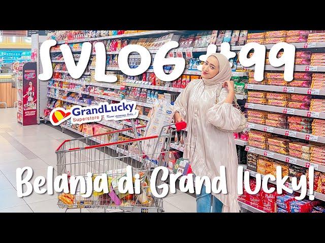 #SVLOG 99: BELANJA DI GRAND LUCKY! | Seviq Febinita