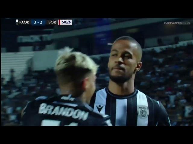 An excellent goal by Ekong! PAOK VS BANJA LUKA