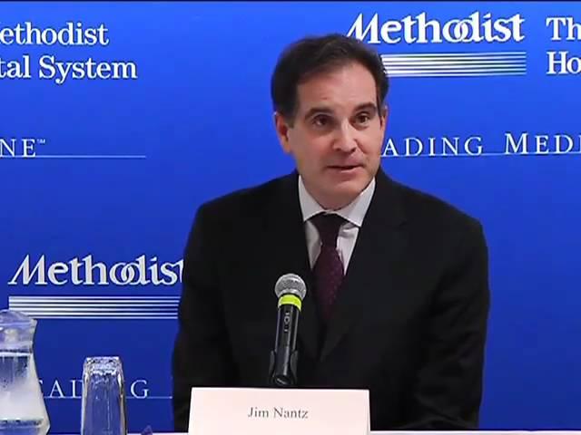 Jim Nantz unviels Nantz National Alzheimer Center at Methodist Neurological Institute