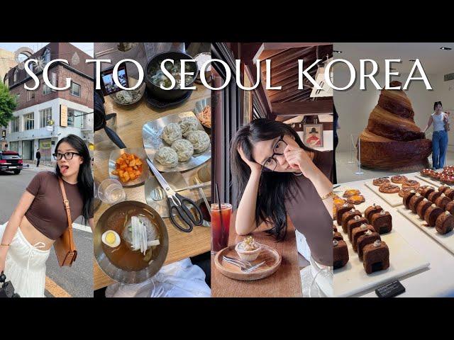 SG TO SEOUL KOREA: ultimate SHOPPING guide, korean clothings brand to check out, nudake cafe [VLOG]