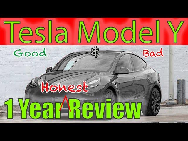 Honest Tesla Model Y 1 year review - Good and Bad