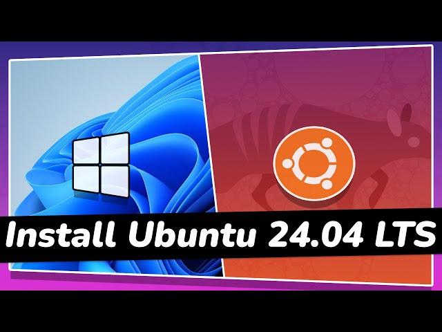 How to Dual Boot Ubuntu 24.04 LTS and Windows 11 (*NEW*)