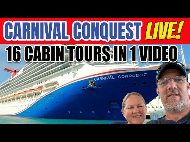 Carnival Conquest SECRETS Revealed LIVE with Tall Man's Cruise Adventures!