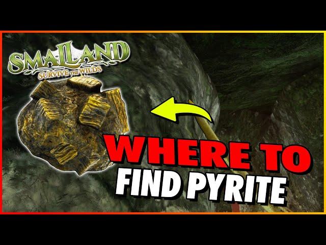 Where to find Pyrite in Smalland