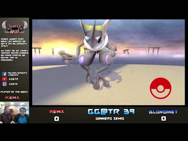 GG@TR 39 - REMX [Greninja] vs BlonDinet [Mewtwo]