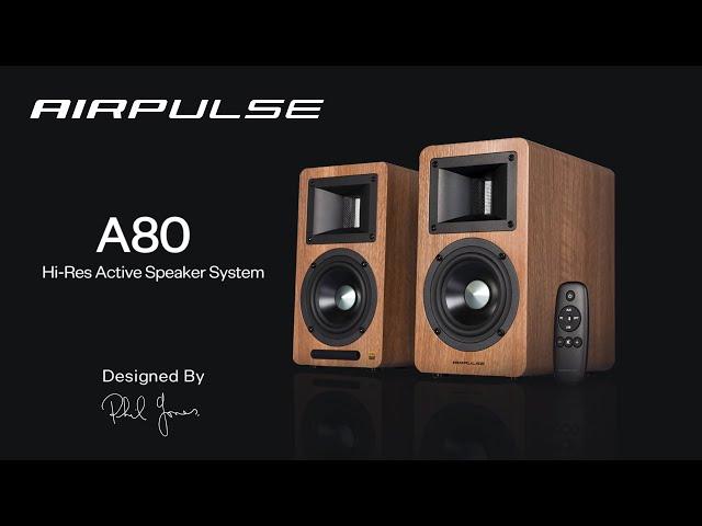 AirPulse A80 Hi-Res Active Speaker System