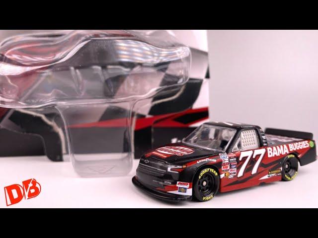 2024 CHASE PURDY BAMA BUGGIES CHEVY SILVERADO DIECASTBUFFET NASCAR AUTHENTICS DIECAST REVIEW 1/64