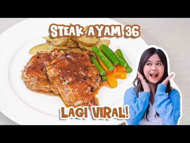 Ketahuan Resepnya ?! Resep Steak Ayam 36 Yang Lagi Viral !!