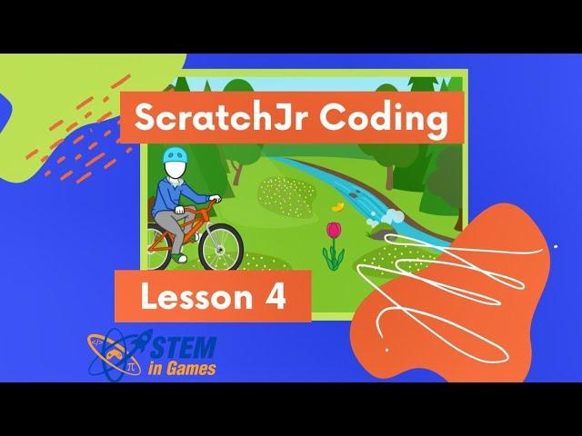 ScratchJr Coding Lesson 4 | How to Code Movement | Beginner Programming Lesson