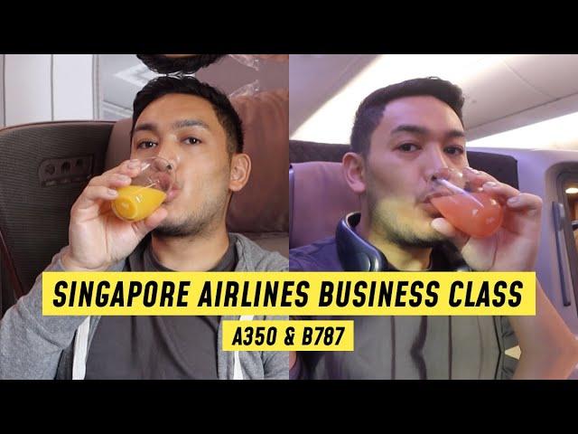 Singapore Airlines A350 & B787 Business Class to Manila - ohitsROME