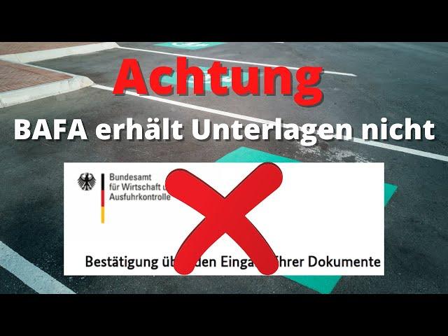 Achtung - BAFA verliert Unterlagen! Worauf du achten musst!