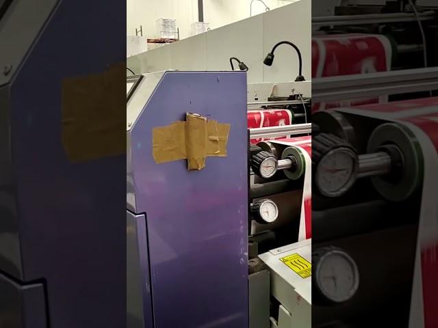 FLEXO PRINTING MACHINE IN USA- AUTO PAPER SPLICING