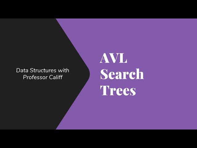 AVL Search Trees