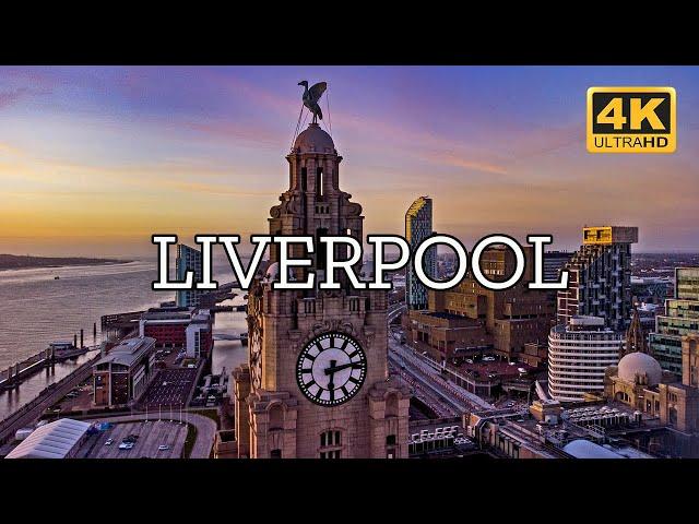 Liverpool, England  | 4K Drone Footage