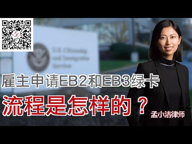 雇主申请EB2和EB3绿卡 流程是怎样的？