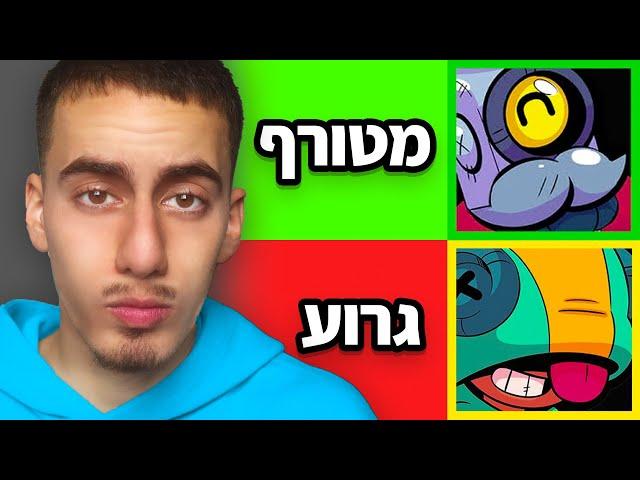 אחת ולתמיד - מי הדמות הכי טובה בבראול סטארס?