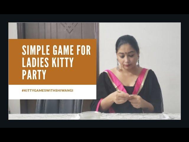 Simple Game For Ladies Kitty Party| Kitty Party Games