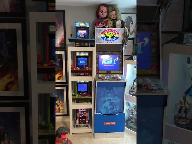 Is this the most INSANE home office!? OfficeArcade 2024 Tour! #gamingsetup #collection #arcade