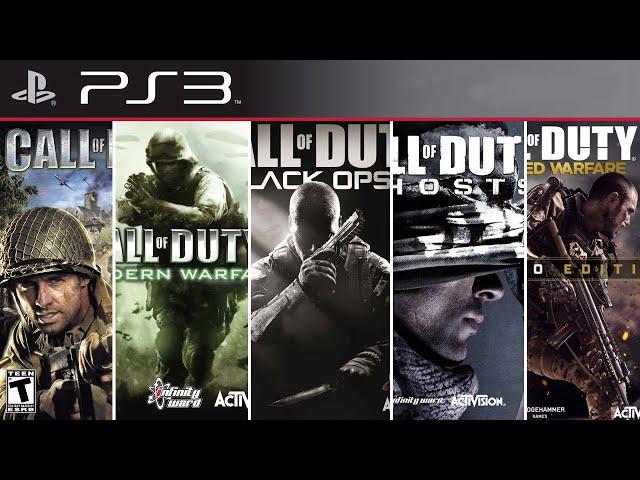 Call of Duty Games for PS3