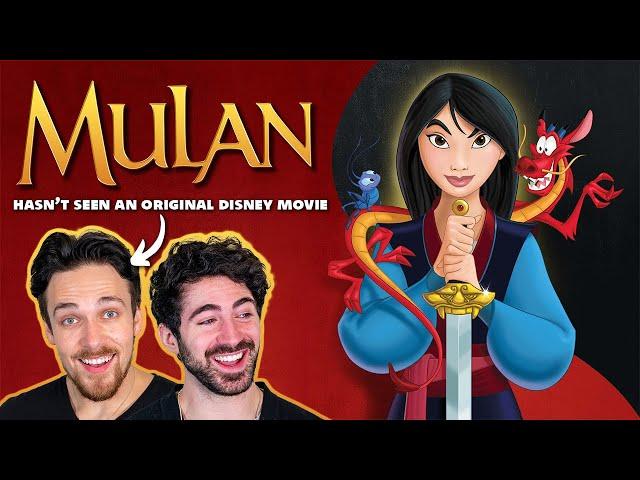 30 y/o dudes GET DOWN TO BUSINESS watching *MULAN*