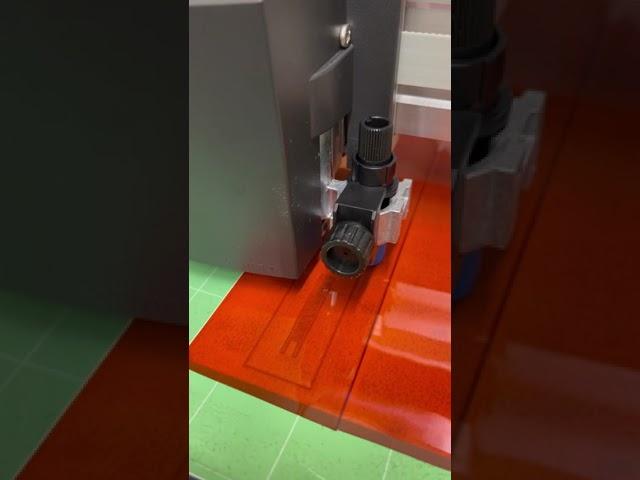 Interdigitated electrodes pattern with Cutter Plotter