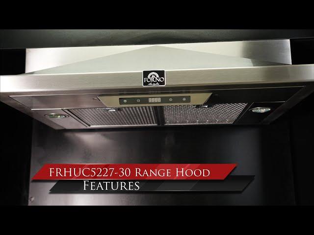 Forno: Range Hood - Under Cabinet - FRHUC5227-30 - 30 Inches