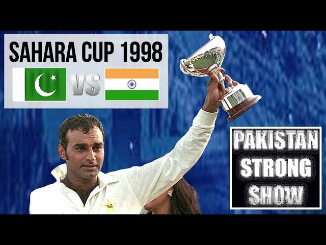 Pakistan's Strong Performance Secured a 4-1 Series Victory against India | SAHARA Cup 1998 Full Pack