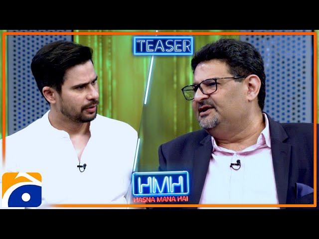 Watch Miftah Ismail in Hasna Mana Hai with Tabish Hashmi - Saturday @11:05pm only on Geo News