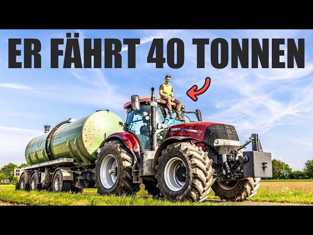 Mit 40 Tonnen unterwegs & Gülledusche  | AgrarNils