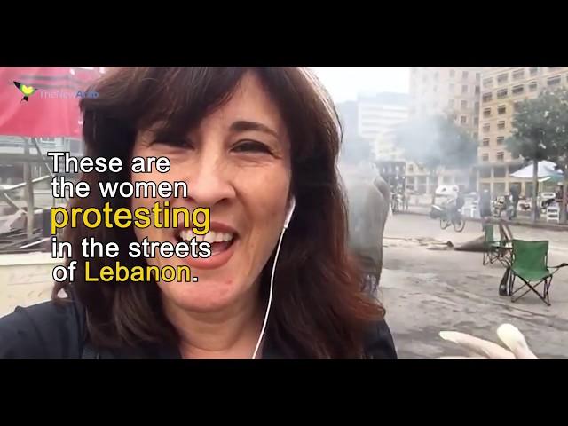 Exclusive video: Lebanese women speak about the revolution and how they're leading it