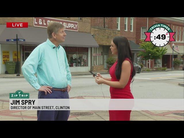 Zip Trip Clinton: Trivia with Olivia, Director of Main Street Clinton